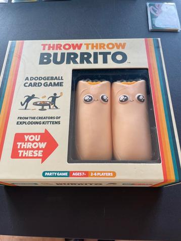 Throw throw burrito beschikbaar voor biedingen