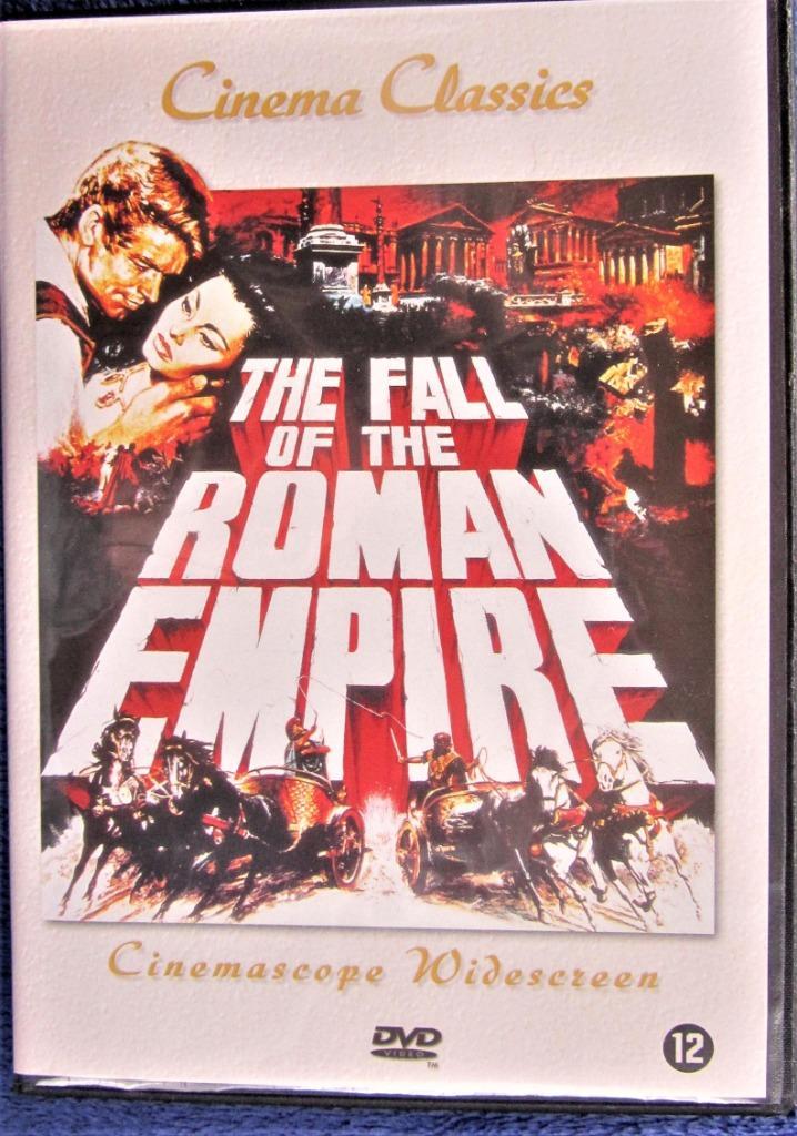 DVD HIST. THE FALL OF THE ROMAN EMPIRE (SOPHIA LOREN...), Cd's en Dvd's, Dvd's | Actie, Zo goed als nieuw, Overige genres, Alle leeftijden