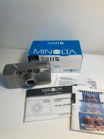 Analoge Camera Minolta Riva Zoom 115 Multi AF, Ophalen of Verzenden, Zo goed als nieuw, Compact, Minolta