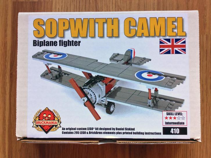 Lego Brickmania 410: Sopwith Camel, Kinderen en Baby's, Speelgoed | Duplo en Lego, Zo goed als nieuw, Lego, Complete set, Ophalen of Verzenden