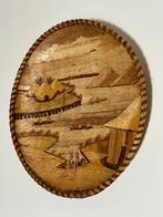 Wanddecoratie ‘Afrikaans landschap’, Antiek en Kunst, Kunst | Overige Kunst, Ophalen