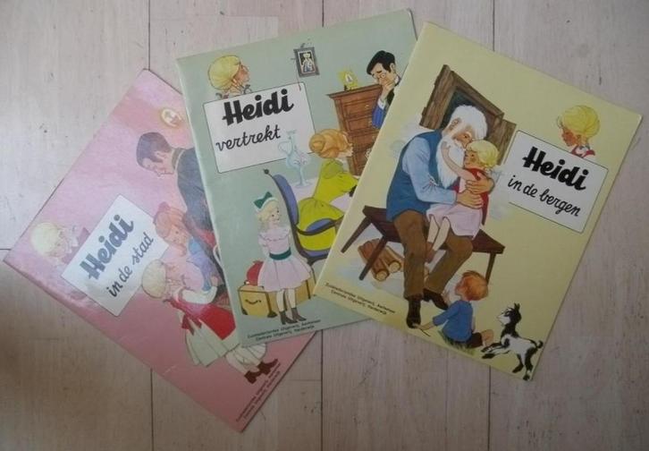 drie Heidi boekjes, Boeken, Kinderboeken | Jeugd | onder 10 jaar, Ophalen of Verzenden