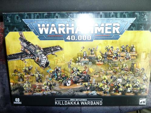 Warhammer 40K ORKS BATTLEFORCE KILLDAKKA WARBAND., Hobby & Loisirs créatifs, Wargaming, Neuf, Warhammer, Enlèvement