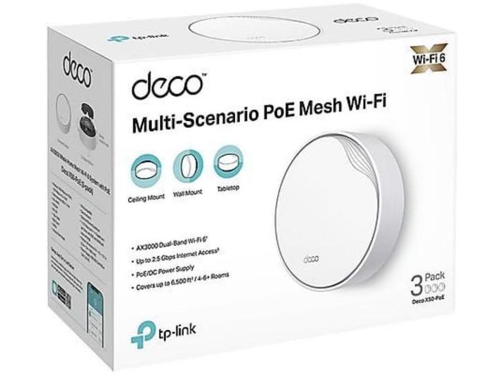 TP-Link Deco X50-POE (3 pack), Computers en Software, WiFi-versterkers, Nieuw, Ophalen