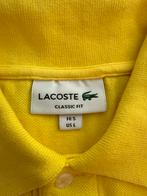 Polo LACOSTE homme jaune taille L comme neuf, Ophalen of Verzenden, Zo goed als nieuw, Geel