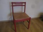 chaise couleur rouge 10 euros pour chambre d'enfant ou loisi, Chaise(s), Utilisé, Enlèvement ou Envoi