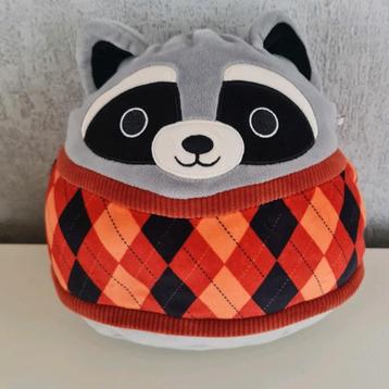 Knuffel Squishmallows Rocky wasbeer  ( 22 cm )  beschikbaar voor biedingen