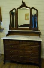 Prachtige Antieke 19 de -eeuwse Louis XV slaapkamer., Huis en Inrichting, Ophalen, Gebruikt, Twijfelaar, Louis XV