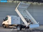 Iveco Daily 35C14 Kipper met Kist 3500kg trekhaak Airco Crui, Auto's, Bestelwagens en Lichte vracht, Gebruikt, Euro 6, Iveco, Wit