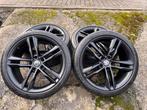 à vendre 4 jantes 18P 5x112 avec pneus Audi VW Seat …, Enlèvement ou Envoi, Autre, Autre, Pneu(s)