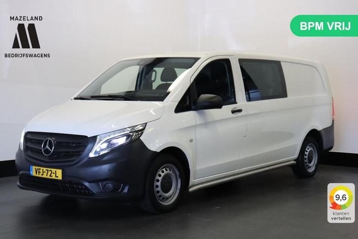 Mercedes-Benz Vito 114 CDI Automaat XL Dubbele Cabine - EURO, Auto's, Bestelwagens en Lichte vracht, Bedrijf, ABS, Airconditioning