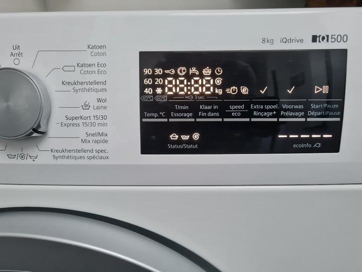 Lave linge Siemens WM14T4V2FG, Electroménager, Lave-linge, Utilisé, Chargeur frontal, 6 à 8 kg, Moins de 85 cm, 1200 à 1600 tours
