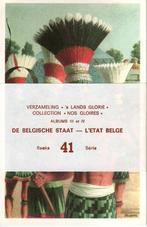 Prentkaarten: 's Lands Glorie (De Belgische Staat), Verzamelen, Foto's en Prenten, Ophalen, Zo goed als nieuw, 1940 tot 1960, Prent