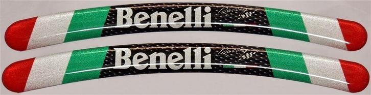Benelli Racing 3D doming sticker set, Motoren, Accessoires | Stickers, Verzenden