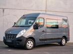 Renault Master 2.3 dCi – Dubbele Cabine – 7pl  05/2011, Auto's, Voorwielaandrijving, Euro 5, Stof, Zwart