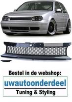VW Golf 4 Embleemloze Honingraat Sport Grill Zwart Gti R20 R, Auto diversen, Tuning en Styling, Ophalen of Verzenden