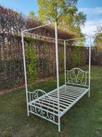 Fantastisch metalen prinsessenhemelbed. 1m95 x 90 cm., Huis en Inrichting, Slaapkamer | Bedden, Ophalen, 90 cm