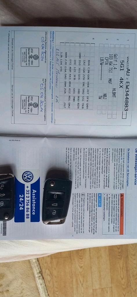 Golf 7 1.4  TSI essence, Auto's, Volkswagen, Particulier, Ophalen