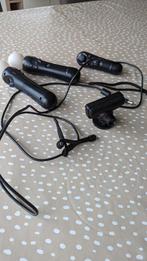 manettes " move " PS3 avec caméra, Consoles de jeu & Jeux vidéo, Utilisé, Enlèvement ou Envoi