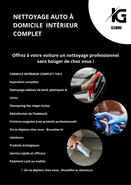 AUTOREINIGING THUIS — COMPLEET INTERIEUR, Diensten en Vakmensen, Auto en Motor | Carwash, Geurverwijdering, Komt aan huis, Krasverwijdering