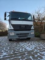 vrachtwagen, Auto's, Vrachtwagens, Wit, Mercedes-Benz, Bedrijf, Grijs