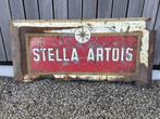 Emaille reclame bord Stella Artois, Verzamelen, Merken en Reclamevoorwerpen, Ophalen, Gebruikt, Reclamebord