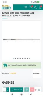 Nouveau top rod. Équipement Savage SGS 8., Enlèvement ou Envoi