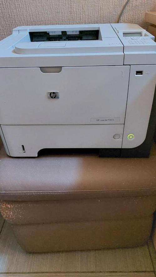 HP LaserJet P 3015       netwerkprinters 2X, Informatique & Logiciels, Imprimantes, Utilisé, Imprimante, Imprimante laser, Impression noir et blanc