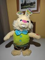 Knuffel konijn met batterijvak, Ophalen of Verzenden, Gebruikt, Konijn