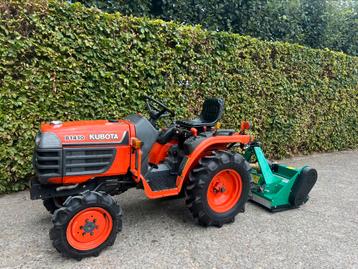 Europese Kunbota minitractor| Klepelmaaier| 4x4|Marge| Iseki beschikbaar voor biedingen