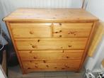 Commode en pin, Maison & Meubles, Armoires | Commodes, 25 à 50 cm, 5 tiroirs ou plus, Moins de 100 cm, Enlèvement