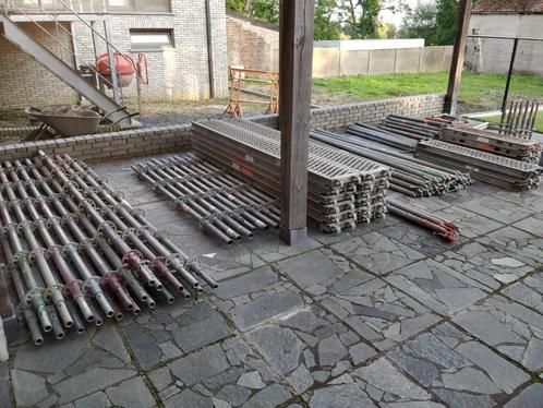 Gevelstelling / Gevelsteiger, Doe-het-zelf en Bouw, Steigers, Gebruikt, Gevelsteiger, 5 meter of hoger, Ophalen