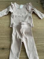 2 x setje H&M, Kinderen en Baby's, Babykleding | Maat 56, Ophalen, Zo goed als nieuw, Broekje