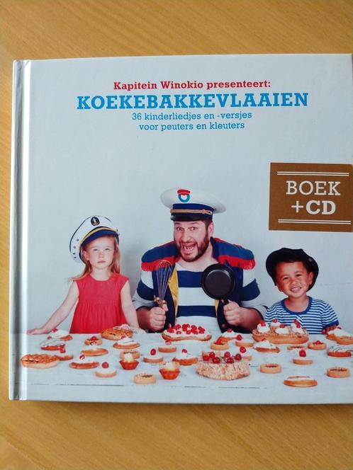 Boek + CD Kapitein winokio koekebakkevlaaien, Cd's en Dvd's, Cd's | Kinderen en Jeugd, Zo goed als nieuw, Muziek, Ophalen of Verzenden