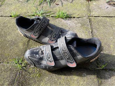 Sidi 43 mtb-fietsschoenen met automatische schoenplaten, Sport en Fitness, Wielrennen, Gebruikt, Schoenen, Ophalen of Verzenden