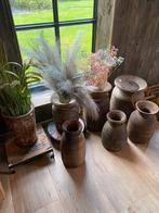 Oude houten potten, Ophalen of Verzenden