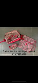 Kipling boekentas, turnzak en pennenzak, Ophalen, Gebruikt