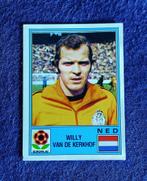 Panini sticker voetbal ' Euro 1980 - W. vd Kerkhof ' -nieuw-, Verzamelen, Ophalen of Verzenden, Nieuw, Poster, Plaatje of Sticker