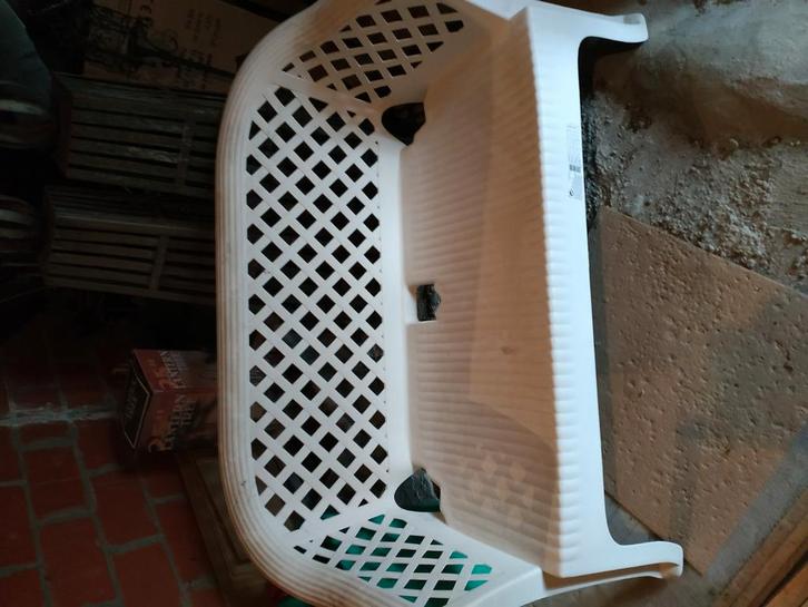 PVC tuinbank Nieuw, Tuin en Terras, Tuinbanken, Zo goed als nieuw, Ophalen