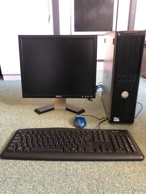 Compacte desktop PC Dell 6GB RAM,SSD, HD, Computers en Software, Desktop Pc's, Gebruikt, 3 tot 4 Ghz, HDD, SSD, 8 GB, Met videokaart