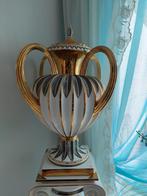 Socle et coupe en porcelaine italienne adriano tolio