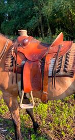 western zadel, Dieren en Toebehoren, Paarden en Pony's | Zadels, Ophalen, Zo goed als nieuw, Western