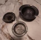 3 tinnen asbakken, Enlèvement ou Envoi