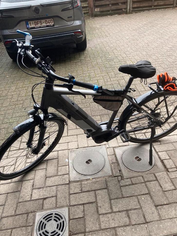 Electrische fiets heren, Fietsen en Brommers, Elektrische fietsen, Zo goed als nieuw, Ophalen