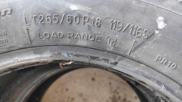 265/60 r18 119/116s, BFGOODRICH 60€ per stuk met montage  beschikbaar voor biedingen