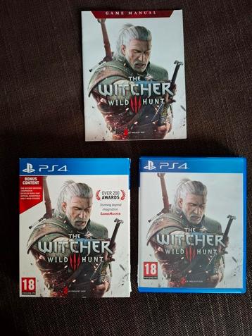 PS4 The Witcher 3 : wild Hunt + bonus content (compleet) beschikbaar voor biedingen