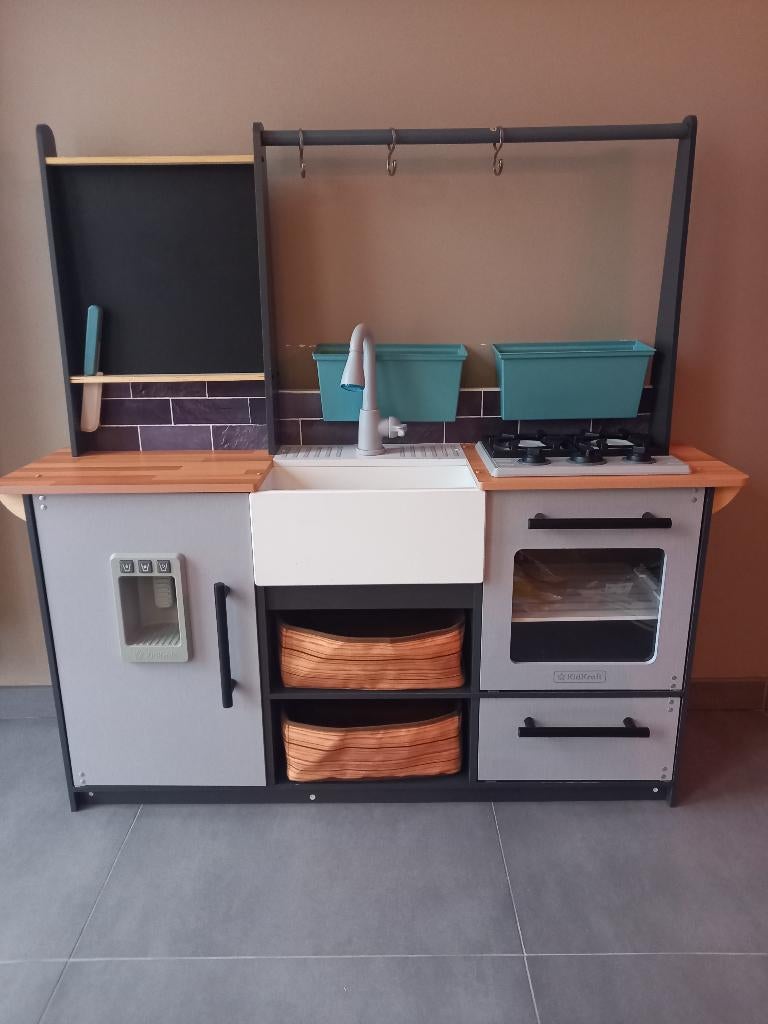 Speelkeuken Kidkraft, Kinderen en Baby's, Speelgoed | Speelkeukens, Ophalen, Zo goed als nieuw, Hout, Speelkeuken