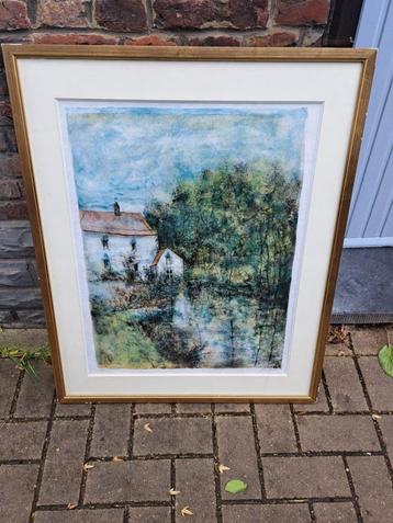 lithographie signe beschikbaar voor biedingen