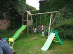 schommel met glijbaan, Kinderen en Baby's, Speelgoed | Buiten | Speeltoestellen, Ophalen, Gebruikt, Glijbaan