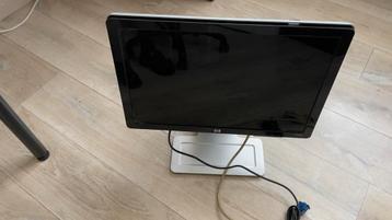 Computerscherm Hp w2207, Computers en Software, Ophalen, Zo goed als nieuw, HP